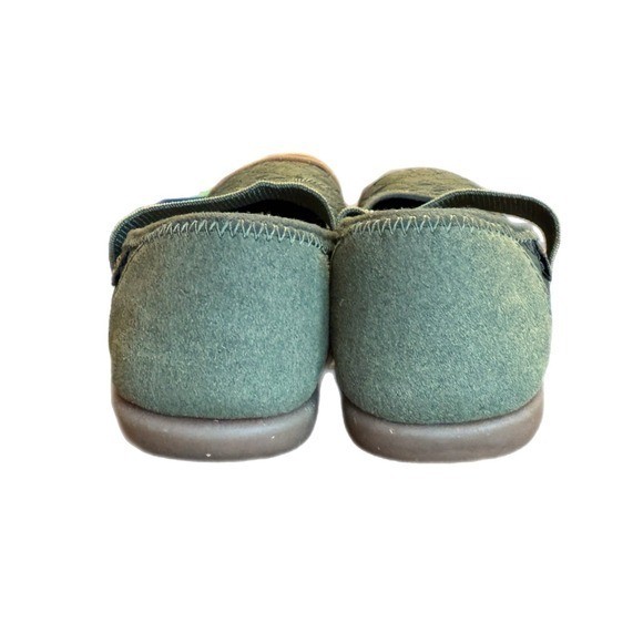 Keen Sienna Mj Mary Jane Quilted martini olive green women’s size 6 rubber flat