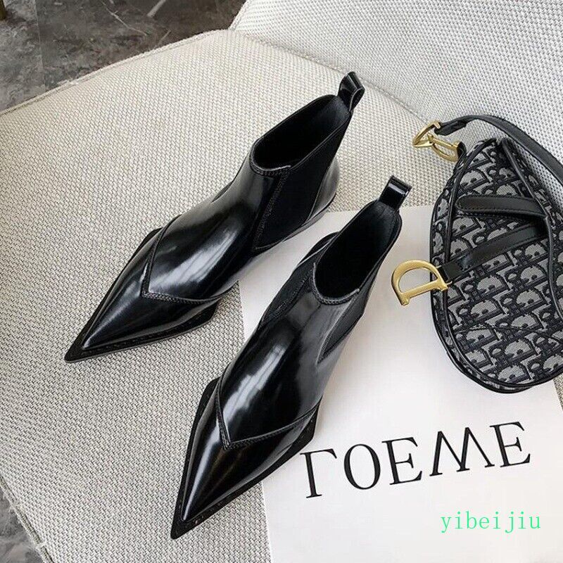 Womens Super Pointed Toe Boot Pull on Casual High Top Dress Formal Fashion Shoes