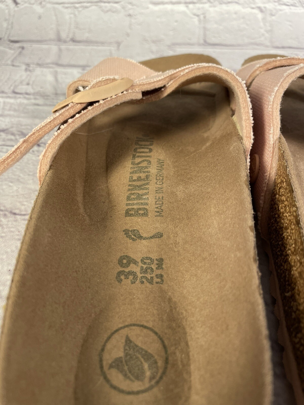 Birkenstock Women’s Size 8 EU 39 Siena Soft Pink Vegan Narrow/Reg Sandals – LN