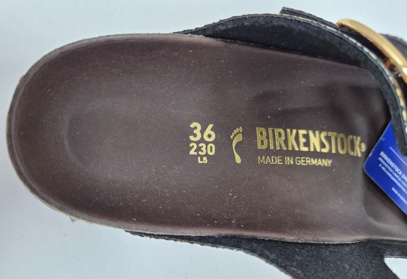 Birkenstock Women’s EU 36 = US 5 Arizona Big Buckle Python Narrow Sandals READ