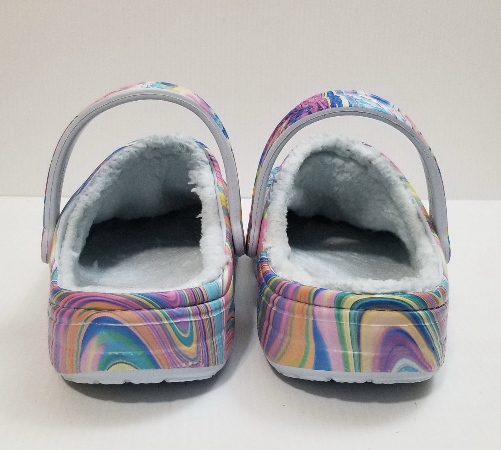 Crocs Adult Unisex Baya Lined Printed Clog Multicolor Size M 8 W 10 #205975 EUC