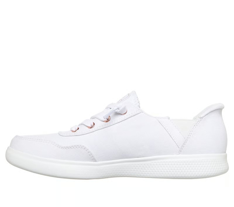 Skechers Slip-ins BOBS Skip Cute Keep It Sweet Women’s Shoes – White