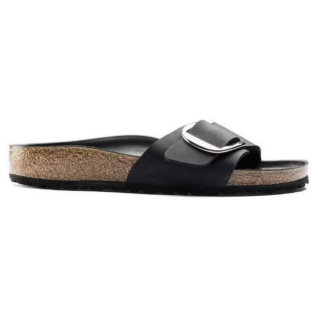 Birkenstock Madrid Big Buckle Women’s Oiled Leather Sandals Made in Germany NEW