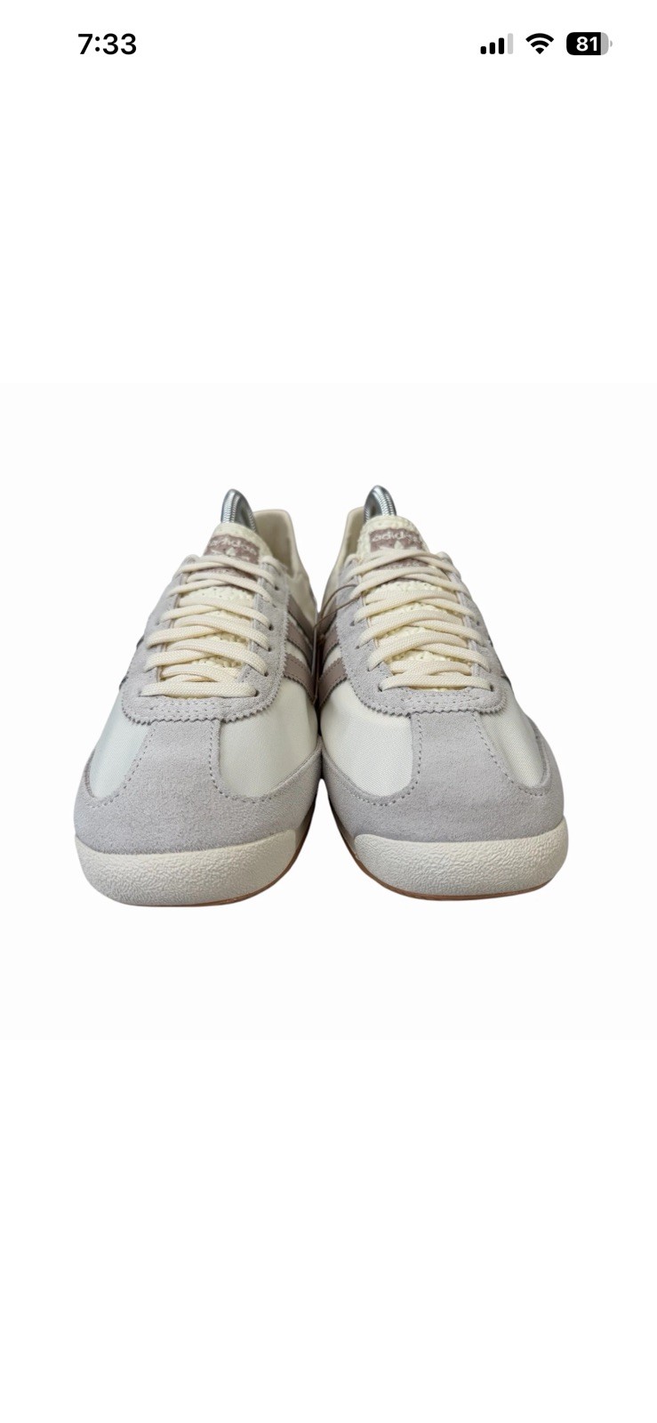 10.5W Adidas SL 72 OG Off White Taupe Shoes JH7394 Women’s