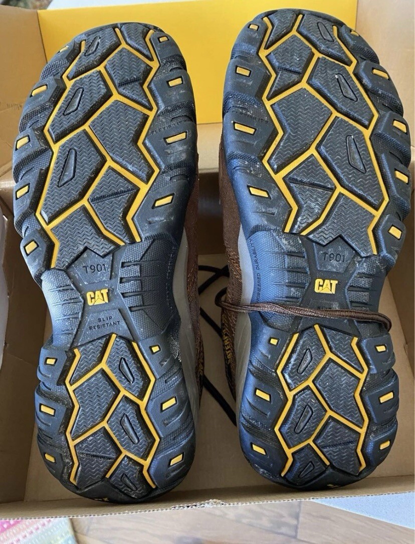 Caterpillar ARGON P90087 CT WOMENS Slip Resistant Composite Toe Work Shoe 10M