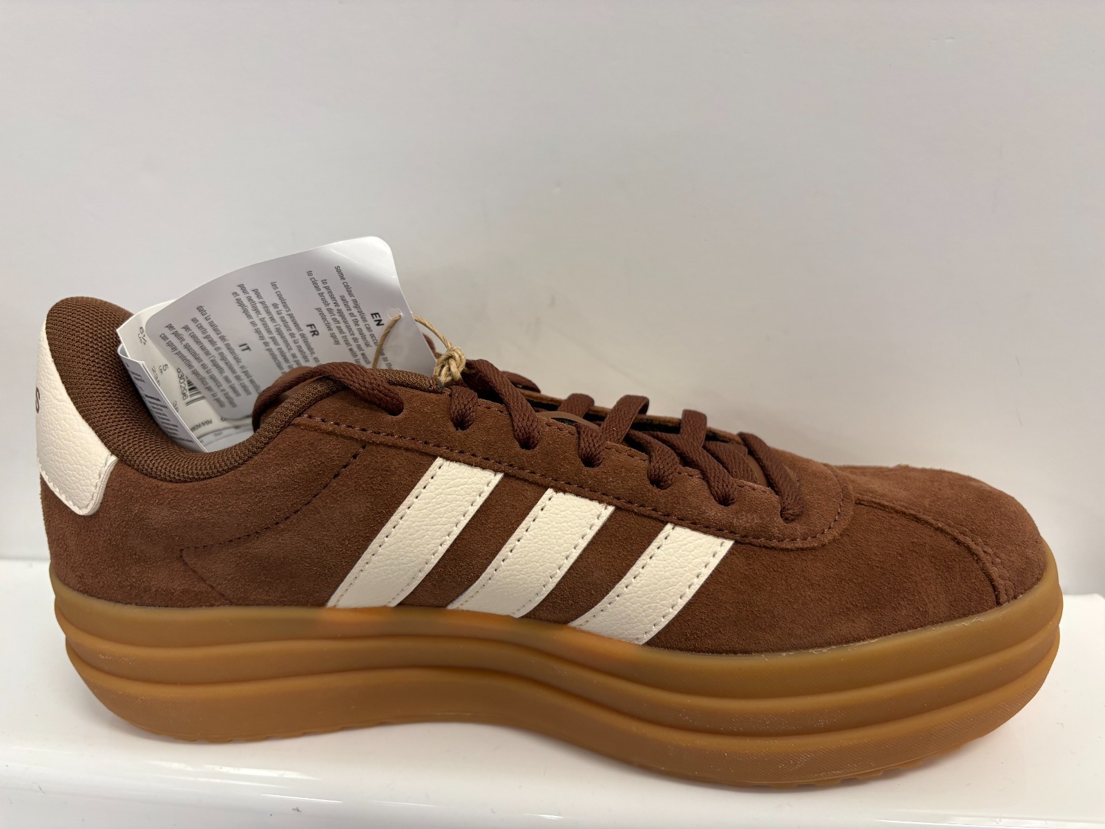 adidas VL Court Bold Women’s Trainers UK 5.5 US 7 EU 38 2/3 REF 5853-