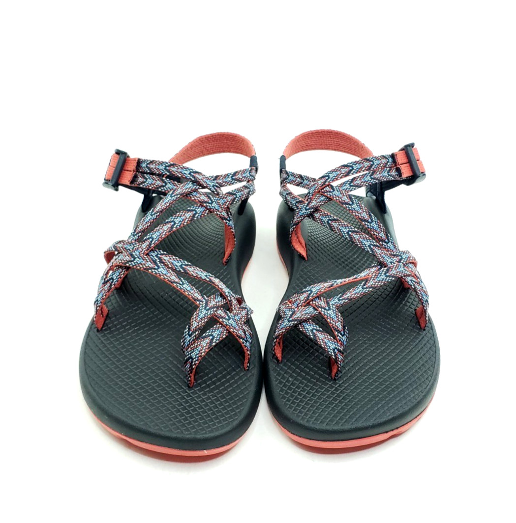 Chaco ZX/2 Classic Women Sandals Motif Eclipse Black Multi Color Size 10