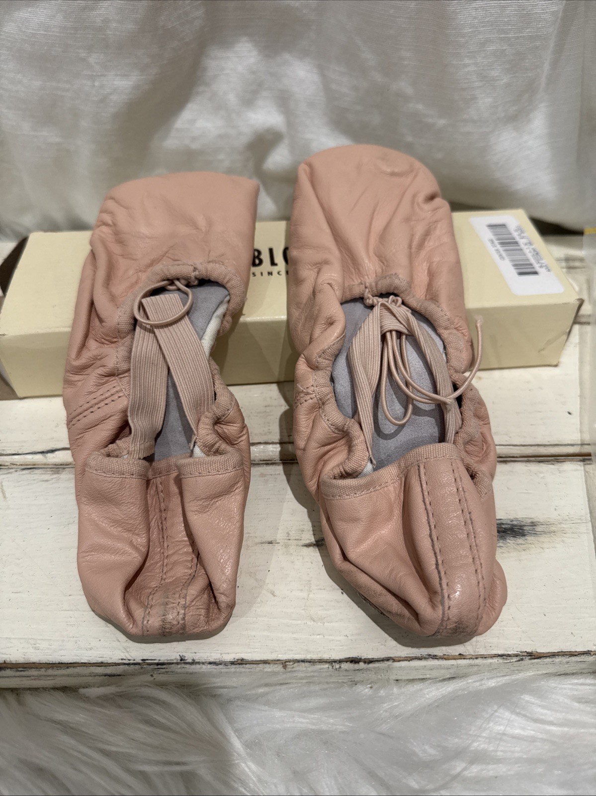 Bloch Pump Canvas Ballet Shoes Womens Size 7.5C Pink S0205LPDance Slippers Flats