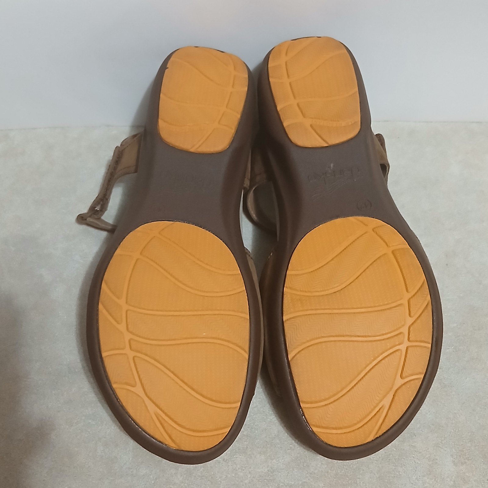 New! Dansko Iris Nubuck Leather Brown Strap Sandals Women’s Size 42 US 11.5-12
