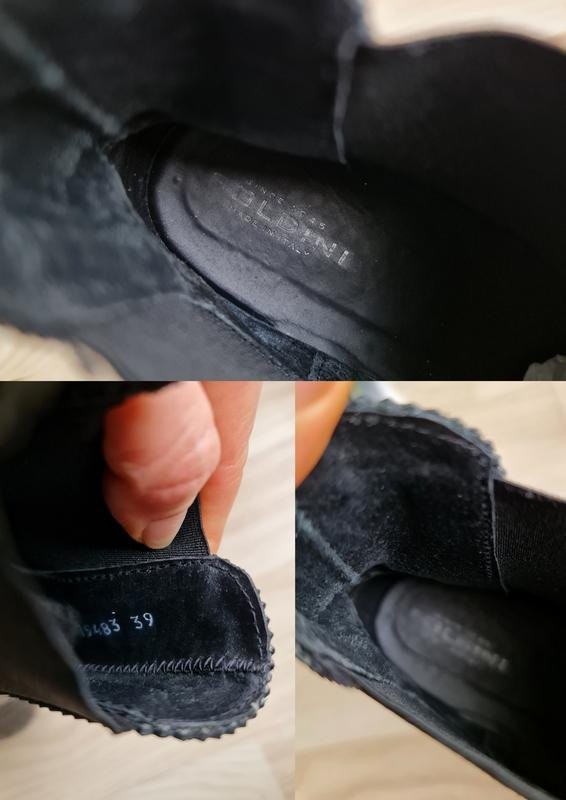 Women Baldinini Boots Black Leather 39 #5G1A