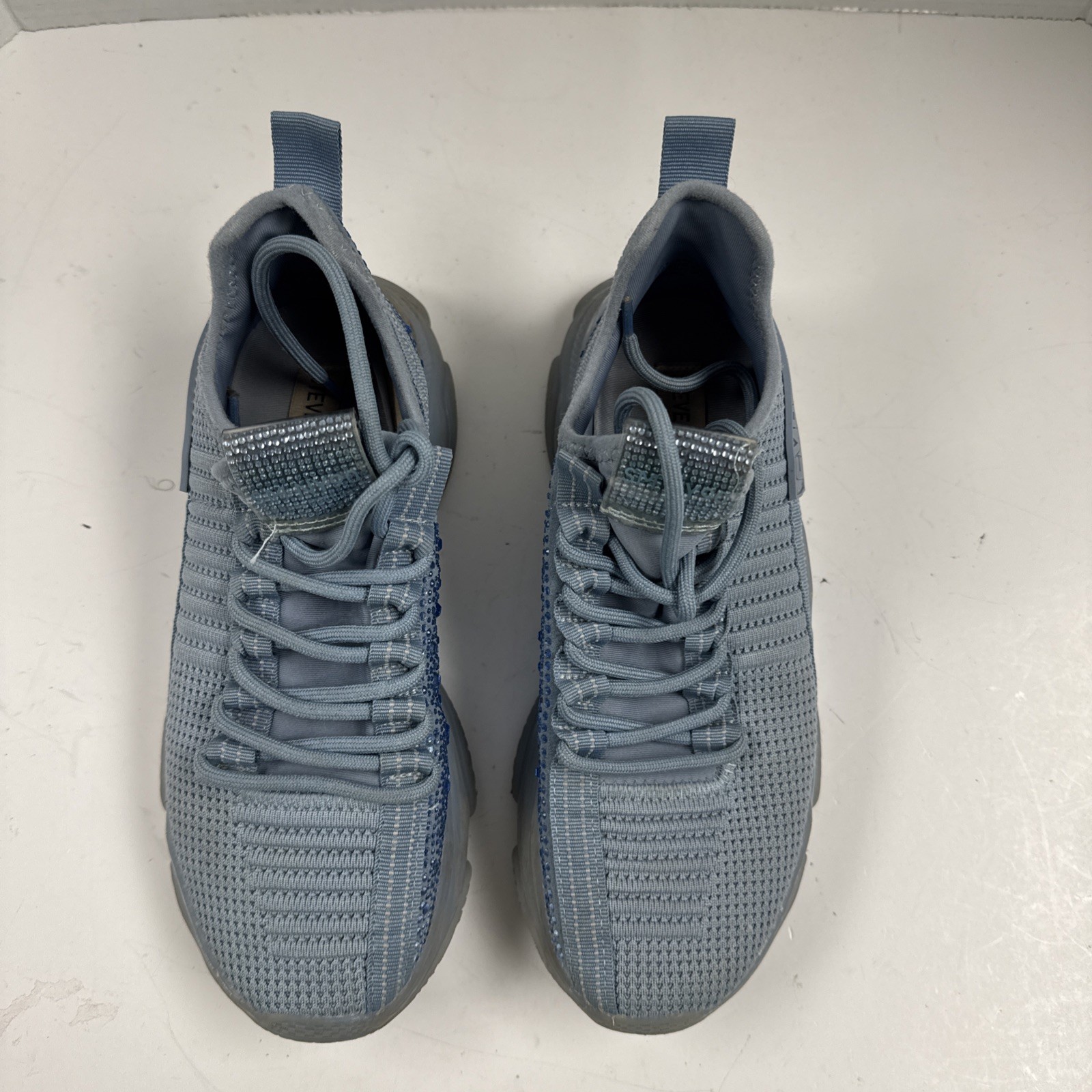 Steve Madden SM NY 90 Blue Sneakers Women’s 8 M Blush MAXIMA