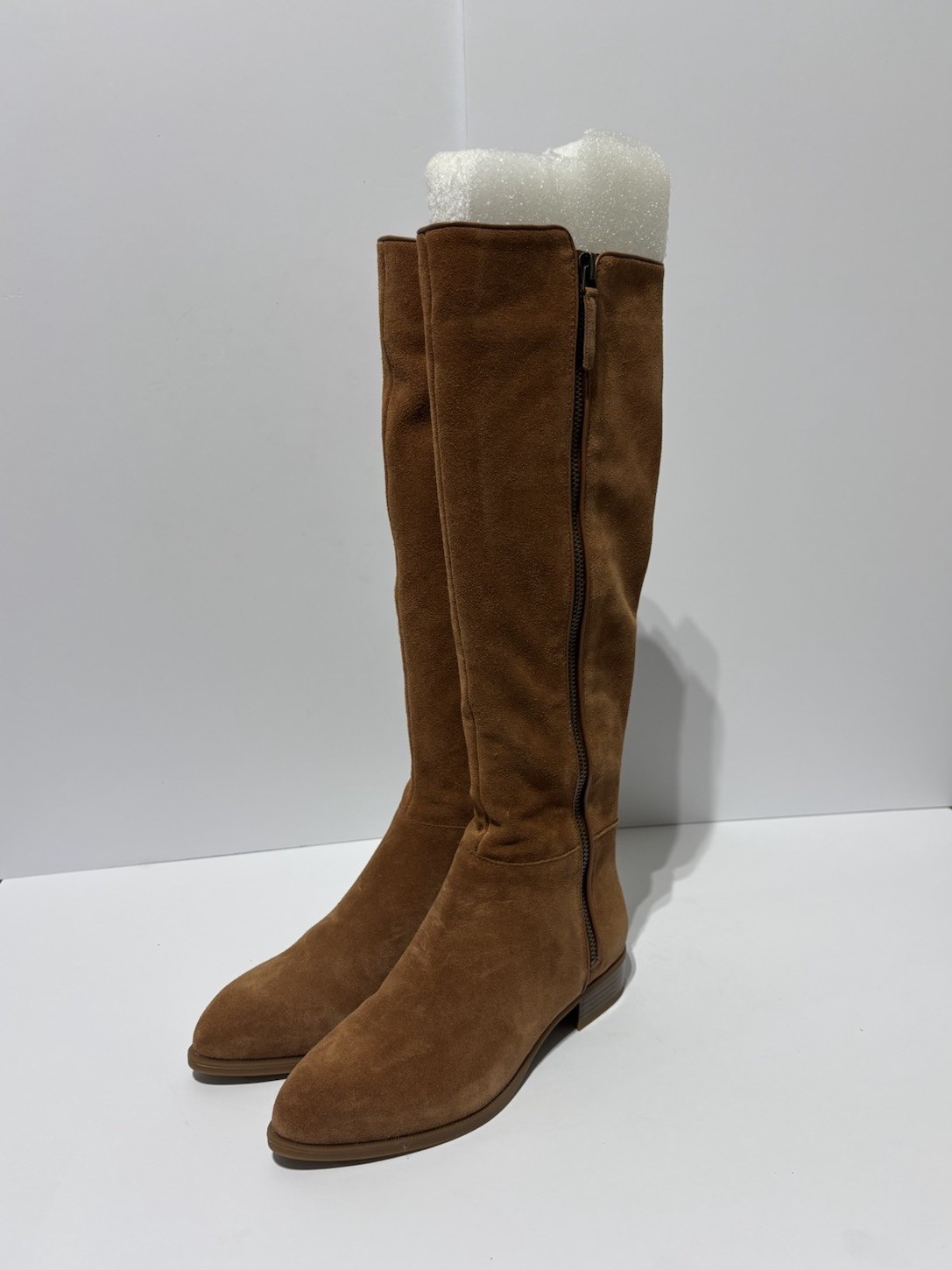 Nine West Women’s Nihari Brown Suede Knee High Boots, Size 6.5 M