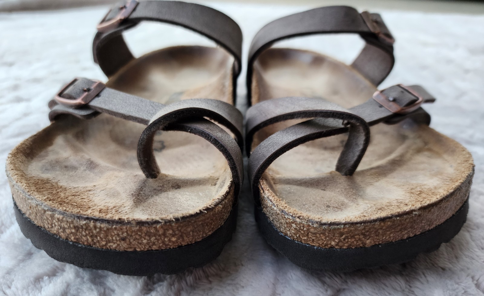 Birkenstock Mayari Mocha Sandals Womens 38