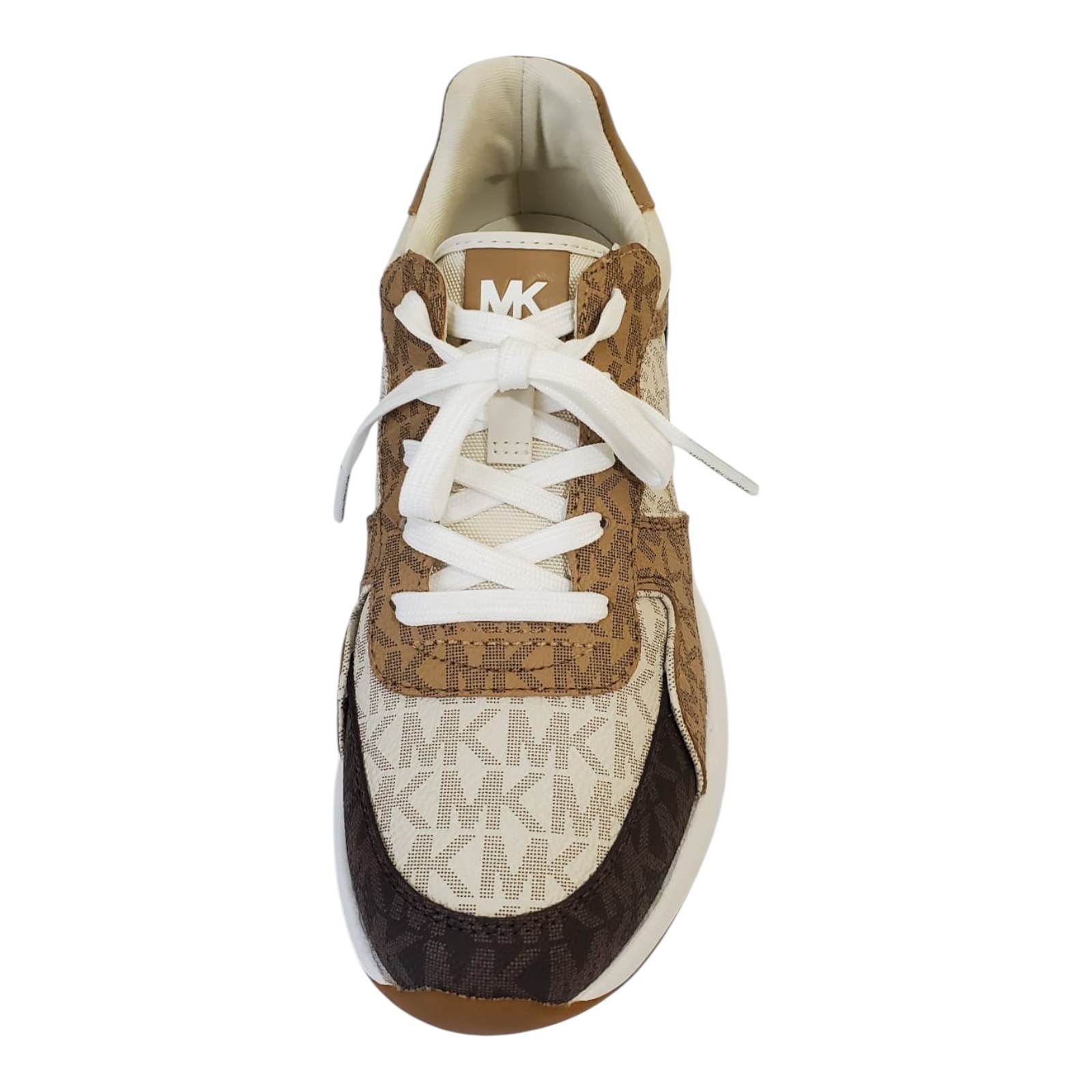 NEW MICHAEL KORS AUTHENTIC WOMEN’S CAMEL BROWN SHOES SNEAKERS SIZE 6 7 8 9 10