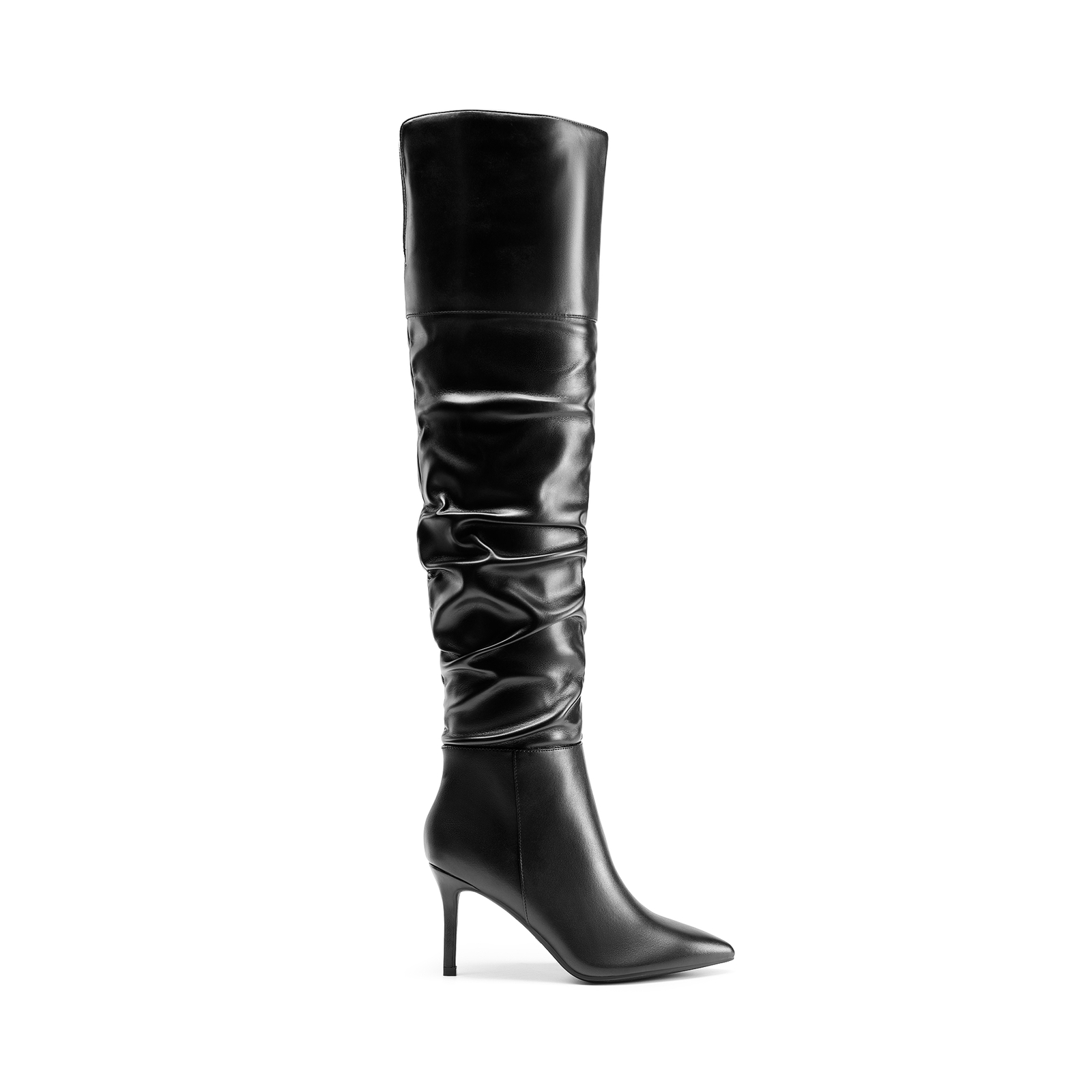 Women High Heels Over The Knee Boots Thigh High Pointed Toe Stiletto Party Boots