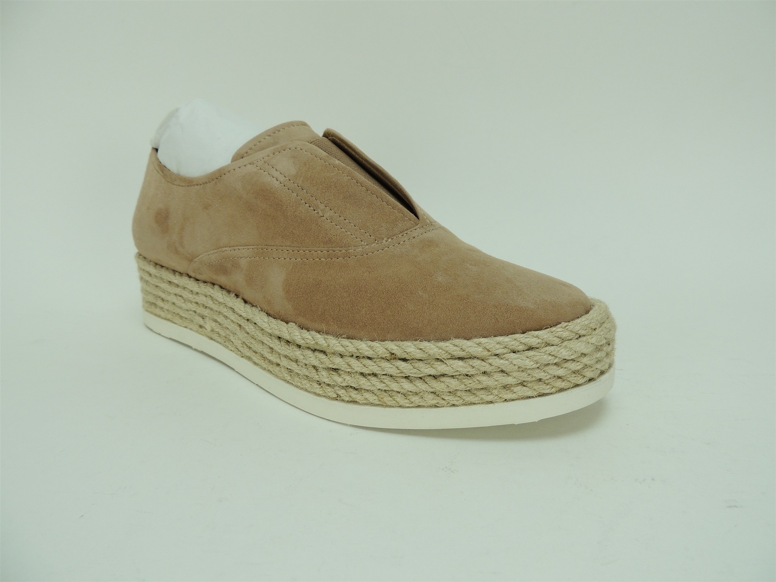 Via Spiga Women’s Berta Espadrille Platform Slip-On Sneaker Macchiato Size 7.5 M