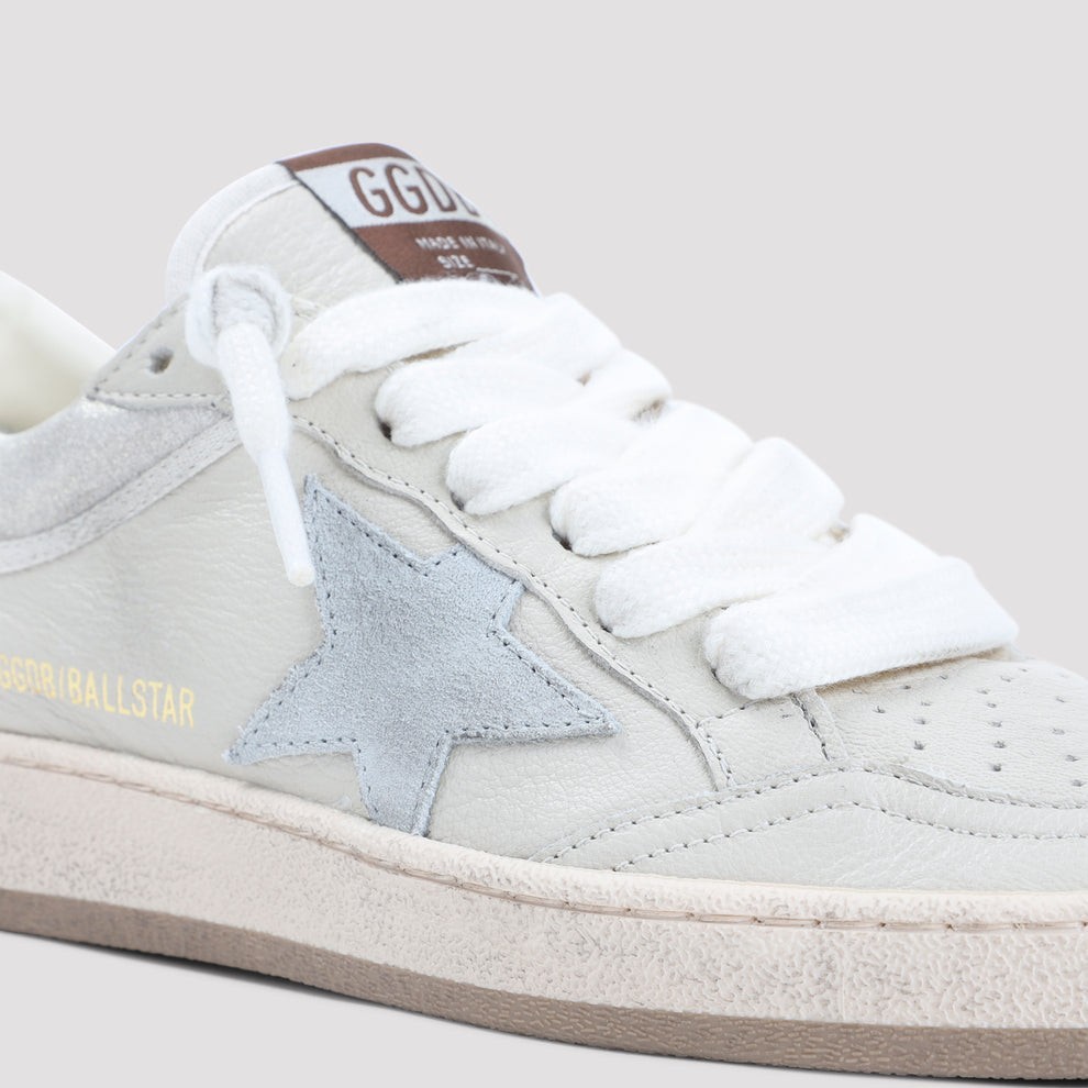 GOLDEN GOOSE Ballstar Women’s Cream/Blue Sneakers New