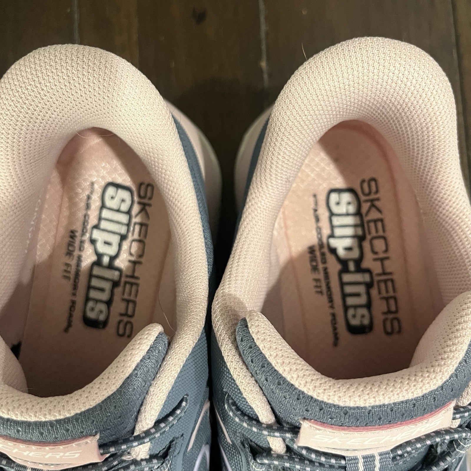 Skechers Slip-ins: Glide-Step Sole Women’s Size 8 Slate/Pink 180272W