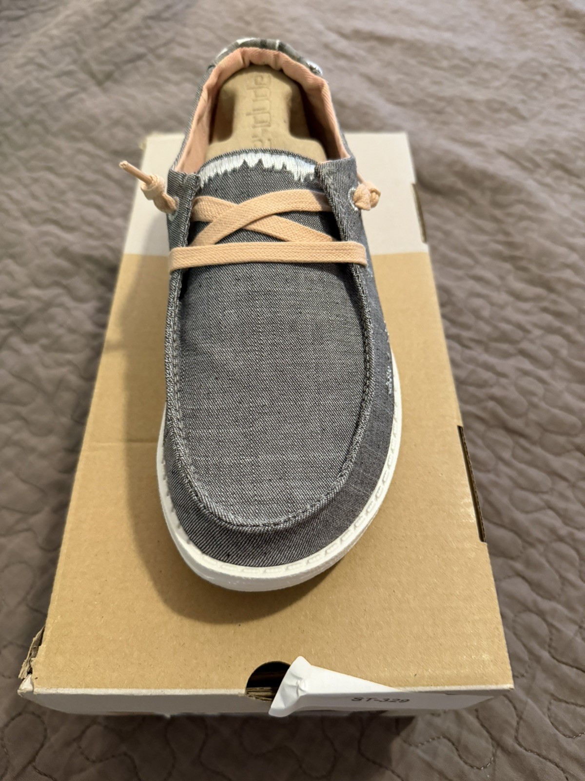 Hey Dude Women’s Wendy Shoes Boho Grey – US Women’s 5- 1214132238