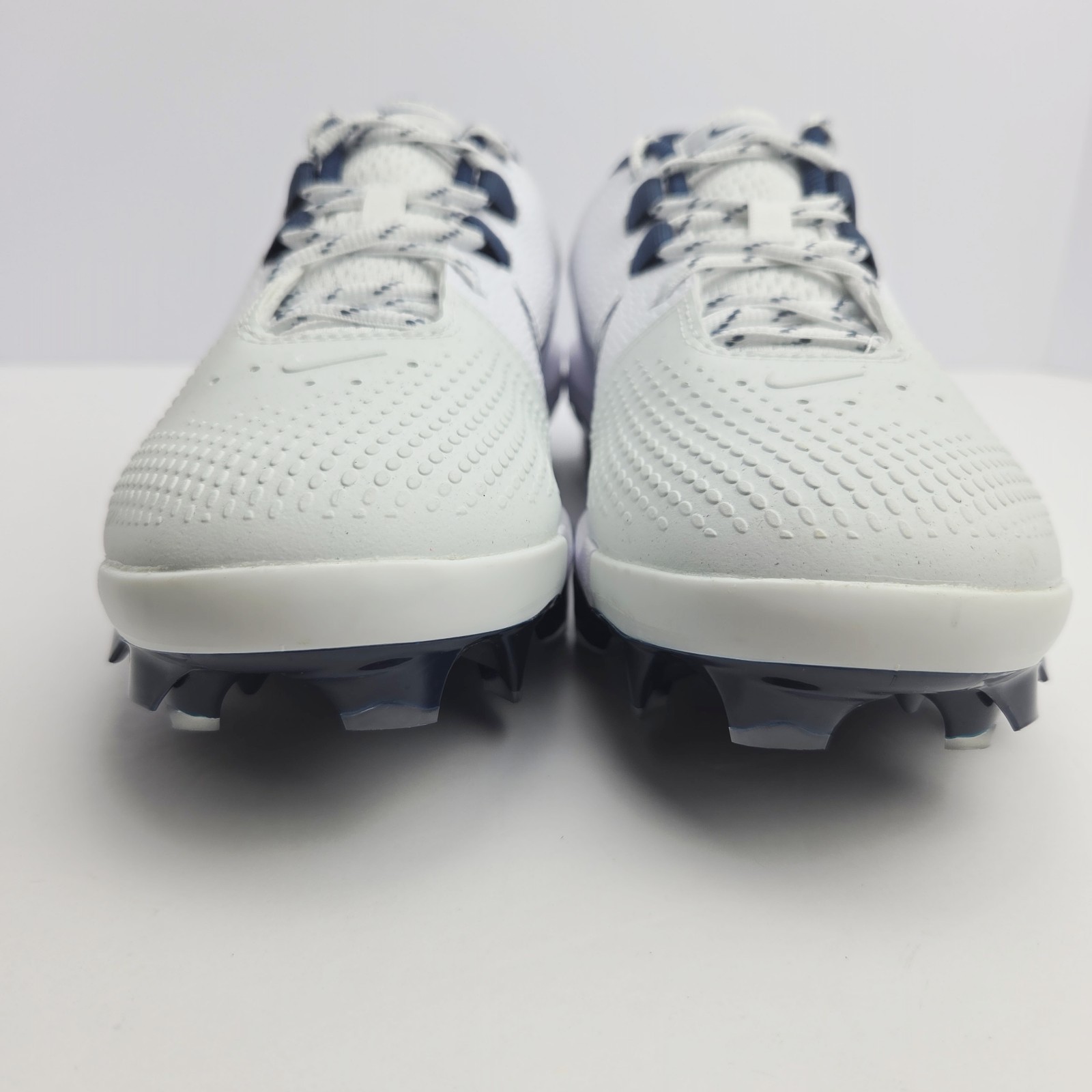 Nike Hyperdiamond4 Pro MCS Womens 10 Low Top Softball Cleats Navy White Athletic