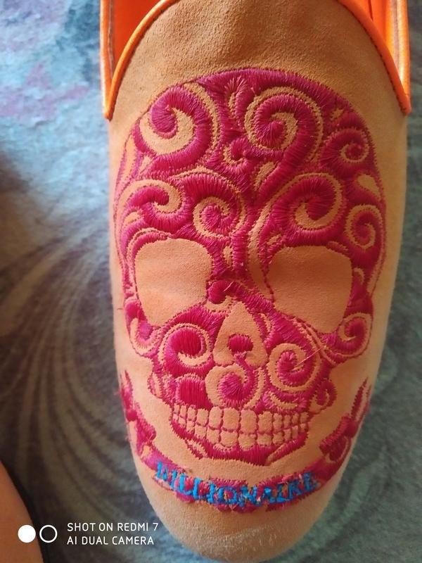 women billionaire boys club heels orange 36