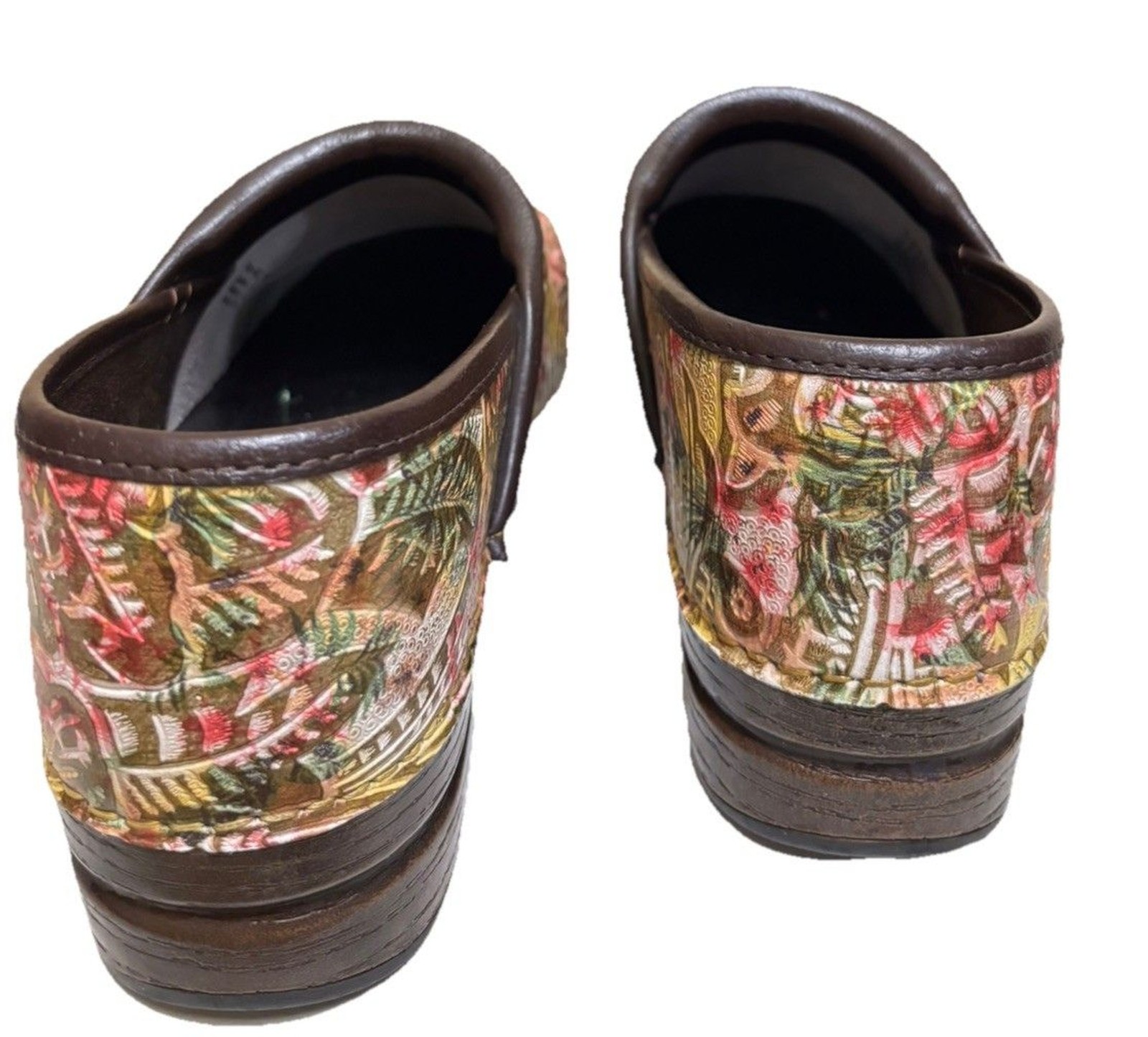 Dansko XP Floral Print Clogs. Size EU 42 Equivalent US 11.5-12 Women /9-9.5 Men