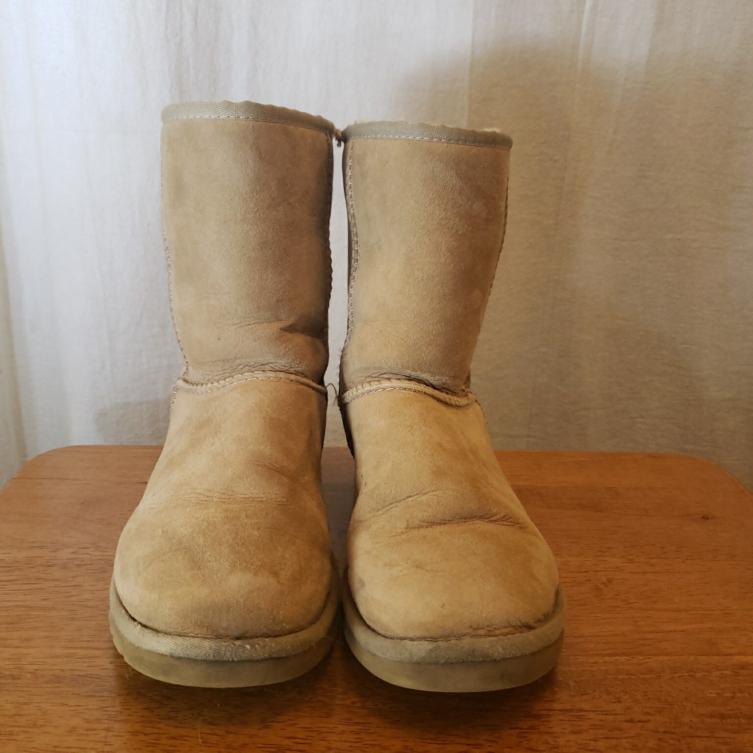 Ugg Boots 7 Left 8 Right Women Light Tan Mismatched Size