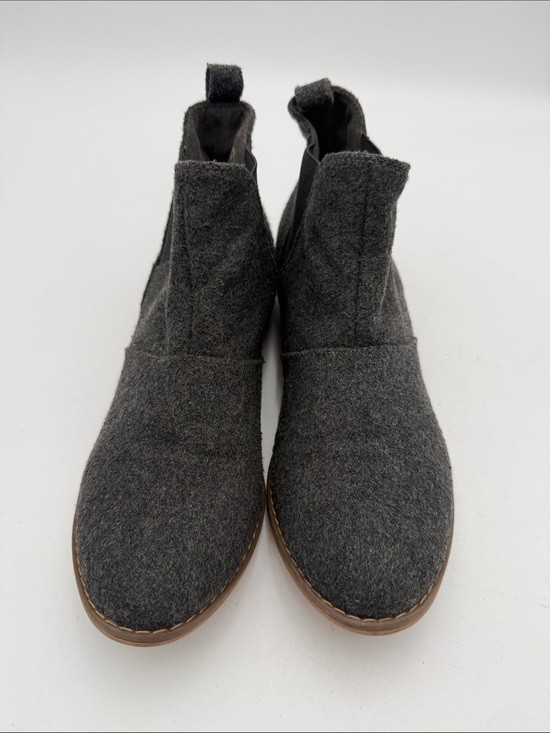 Rocket Dog Dark Gray Chelsea Ankle Boots women 10 wool upper fall winter casual