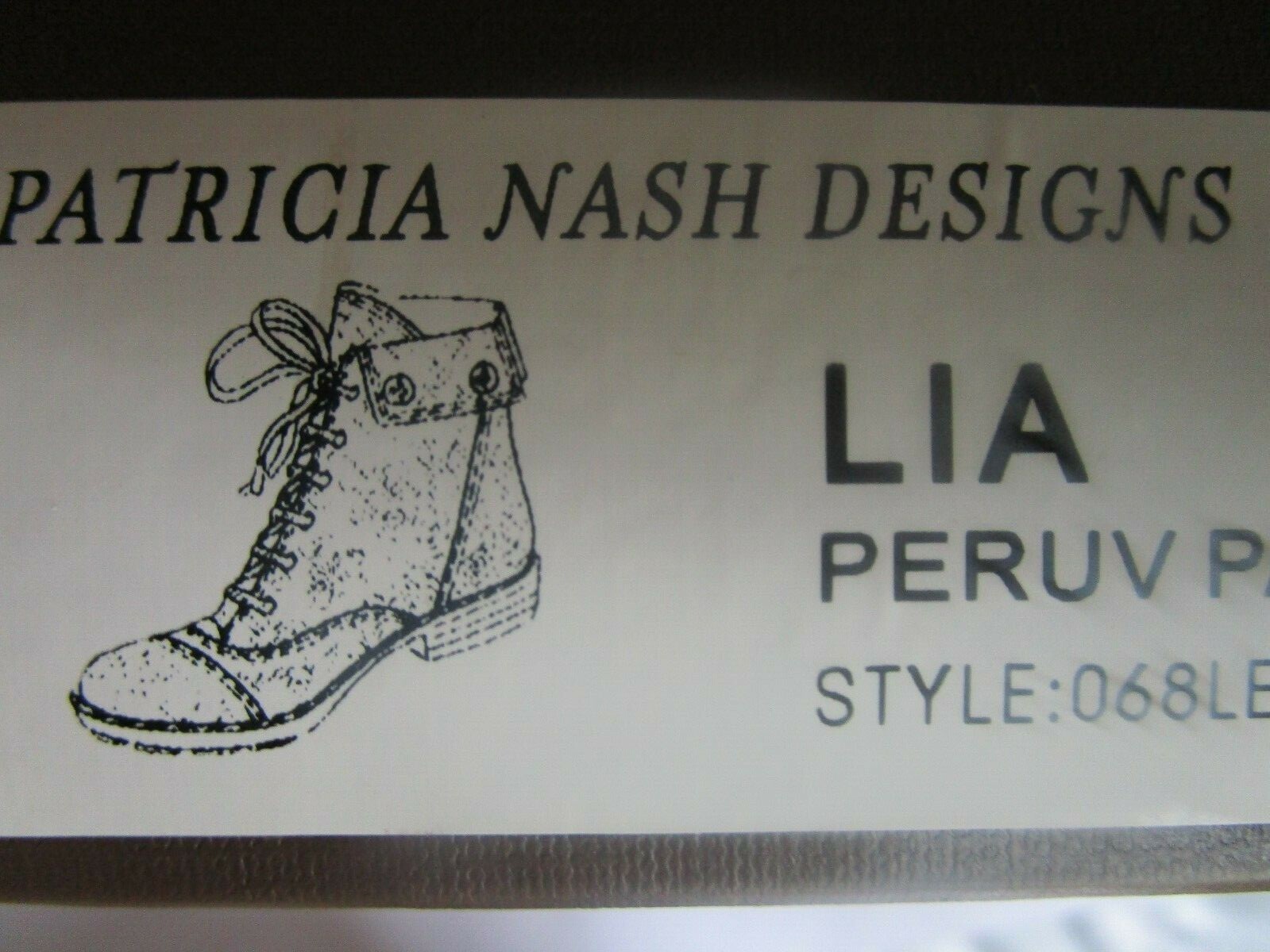 Patricia Nash Lia Leather Boots Size 8-1/2M –Peruvian Painting Floral New in Box