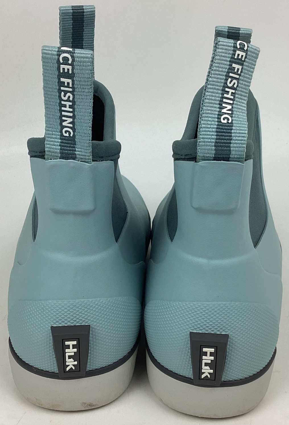 Huk Women’s Rogue Wave Ankle Deck Fishing Boots Heron Blue Size 8