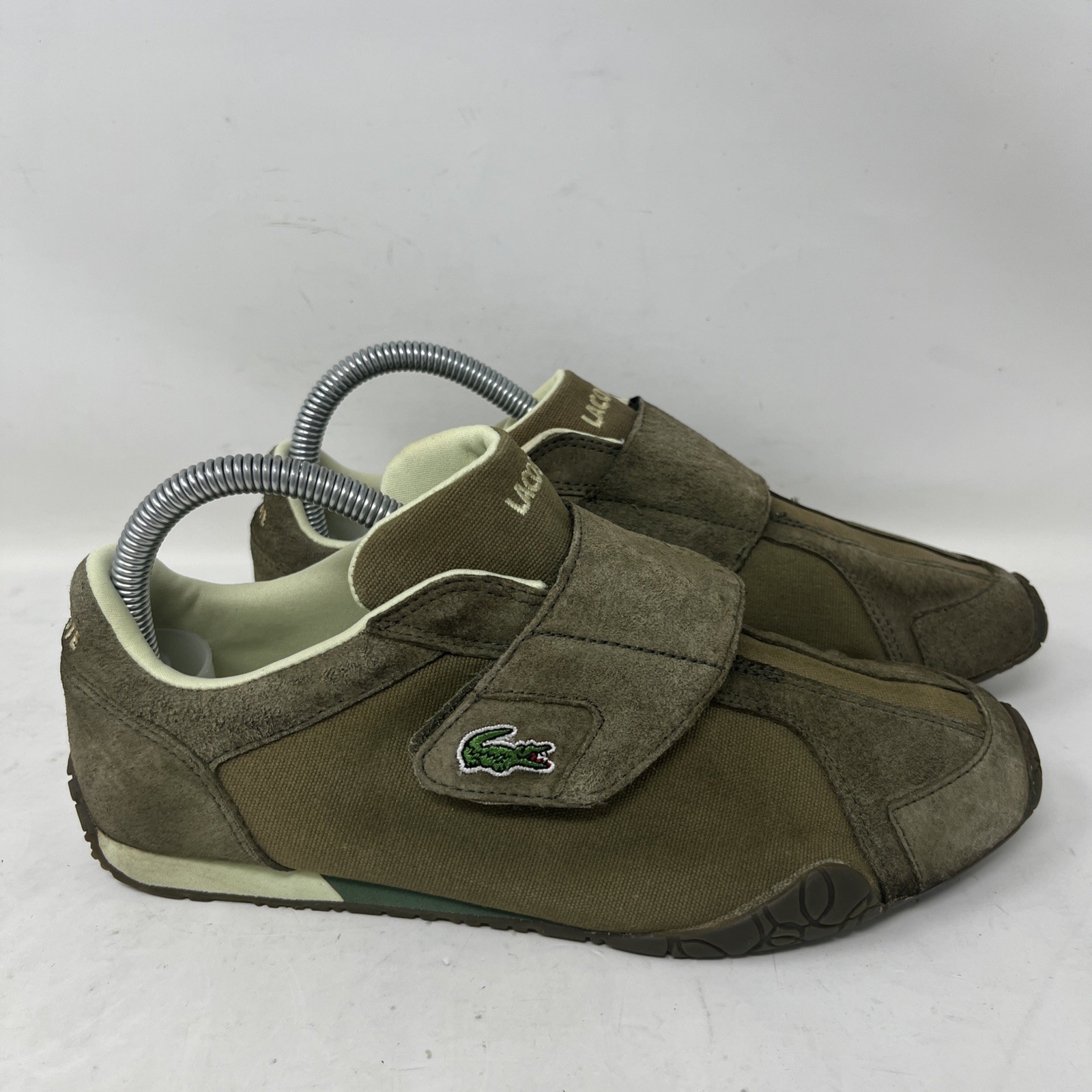 Lacoste Radius Mix 19V Womens Suede Mesh INNO 507 Green Size 7.5 – 10SAW1211