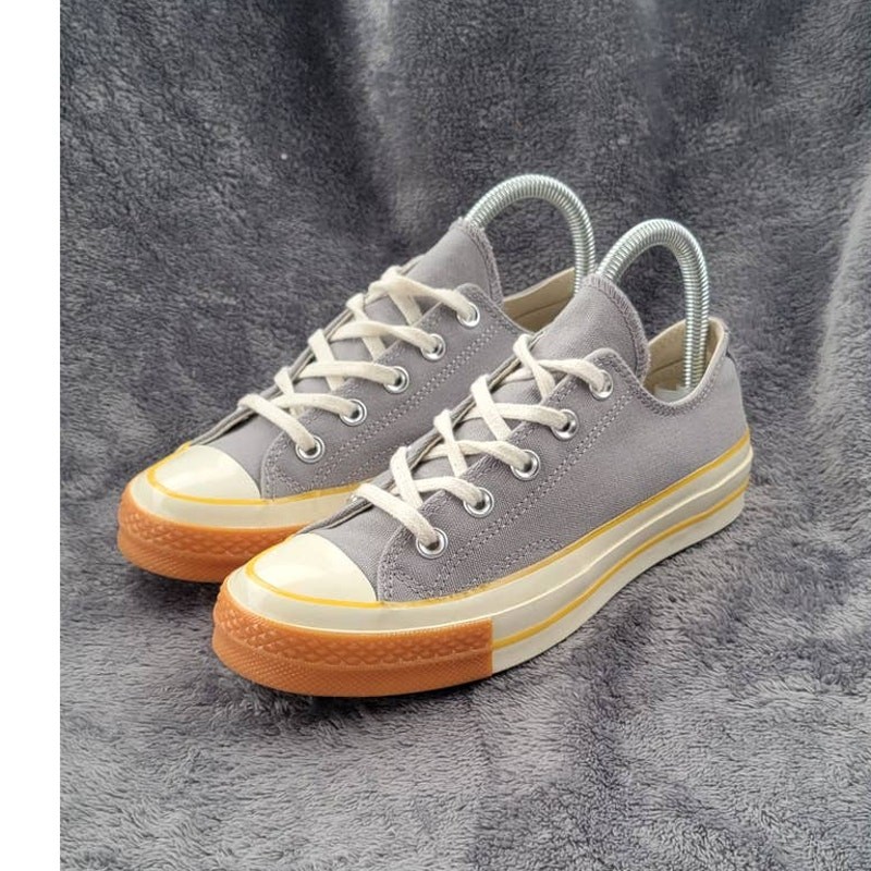 Converse Chuck 70 Pop Toe Low Top Sneaker Gray Mens 4 Womens 6