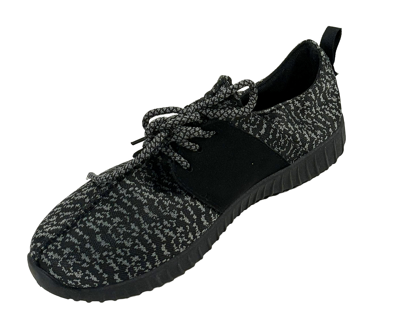 Bamboo Tilt-01S Women’s Knit Lace-Up Casual Sneakers