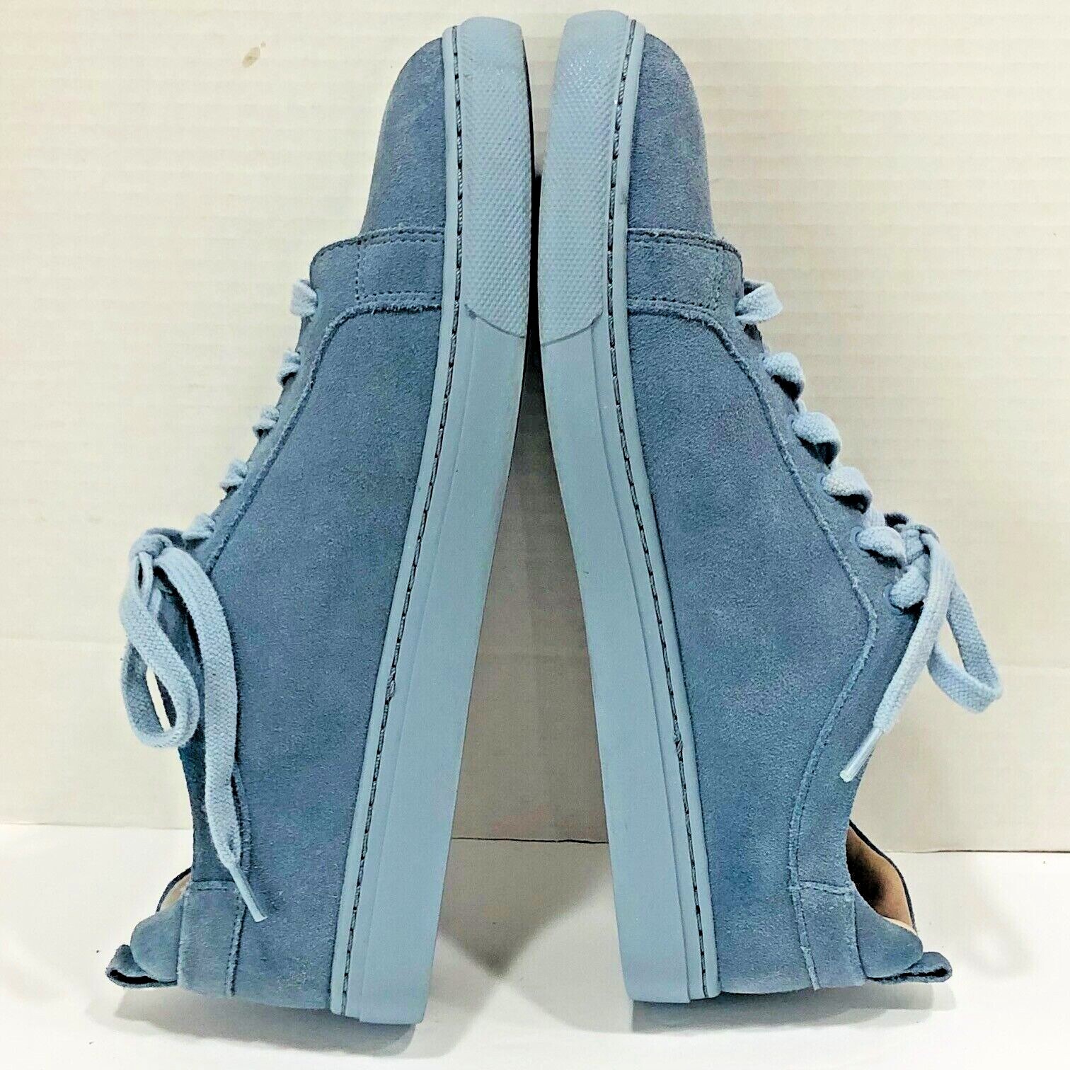206 Collective Womens Sneakers Lemolo Blue Suede Size 9.5B Activewear Casual