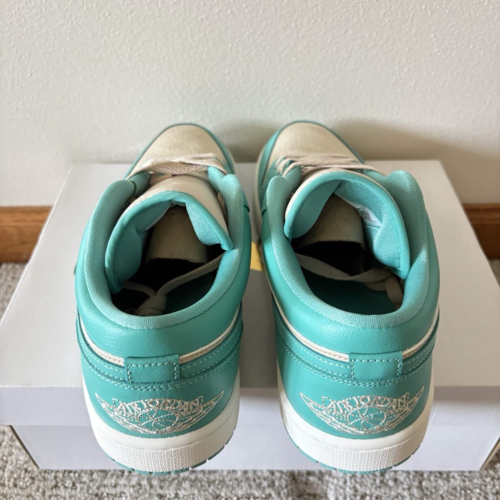 Nike Air Jordan 1 Low Tropical Teal Woman’s Size 12 DC0774-131 Brand New✅