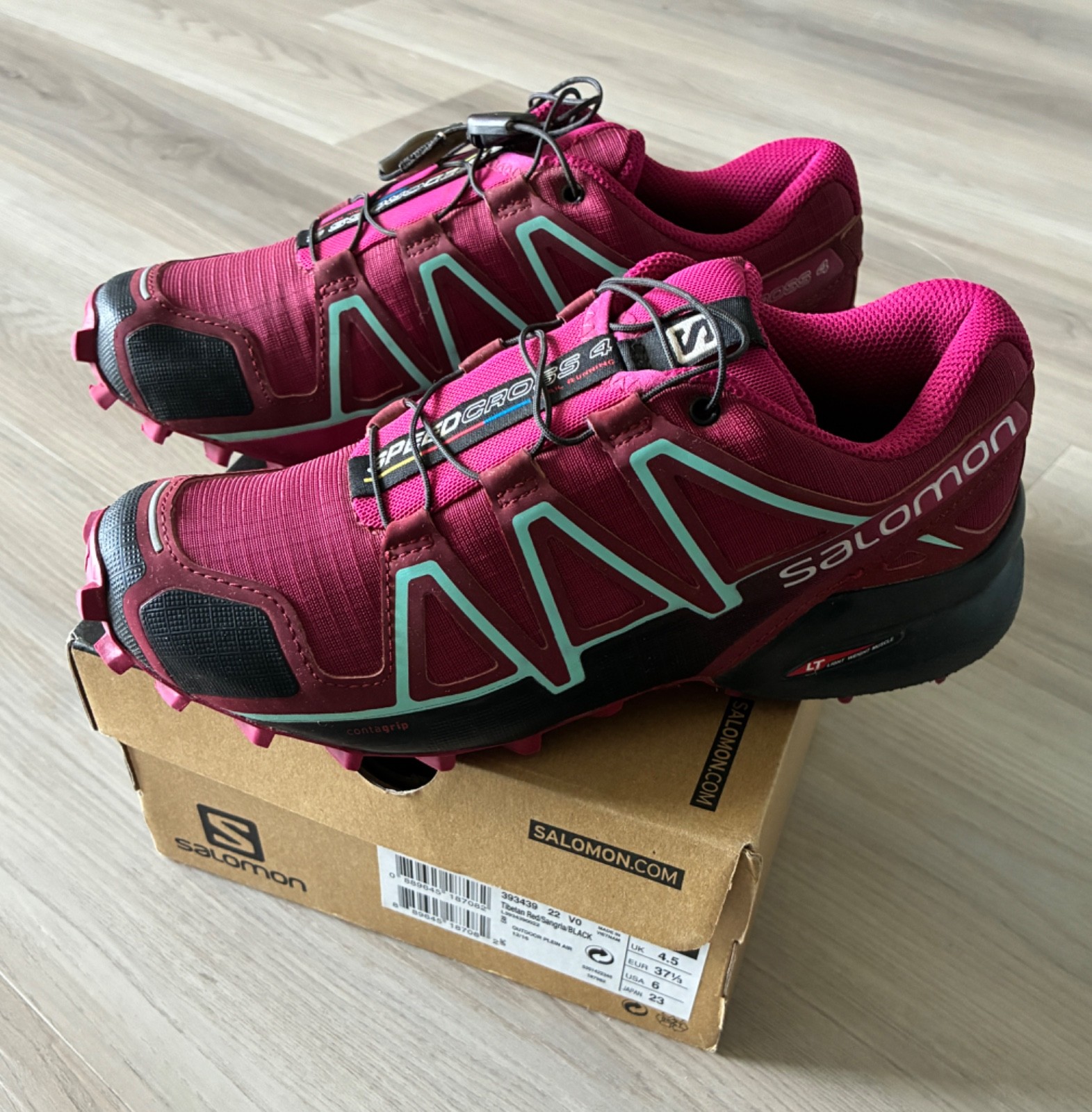 SALOMON Speedcross 4, Woman’s Size 6, Tibetan Red