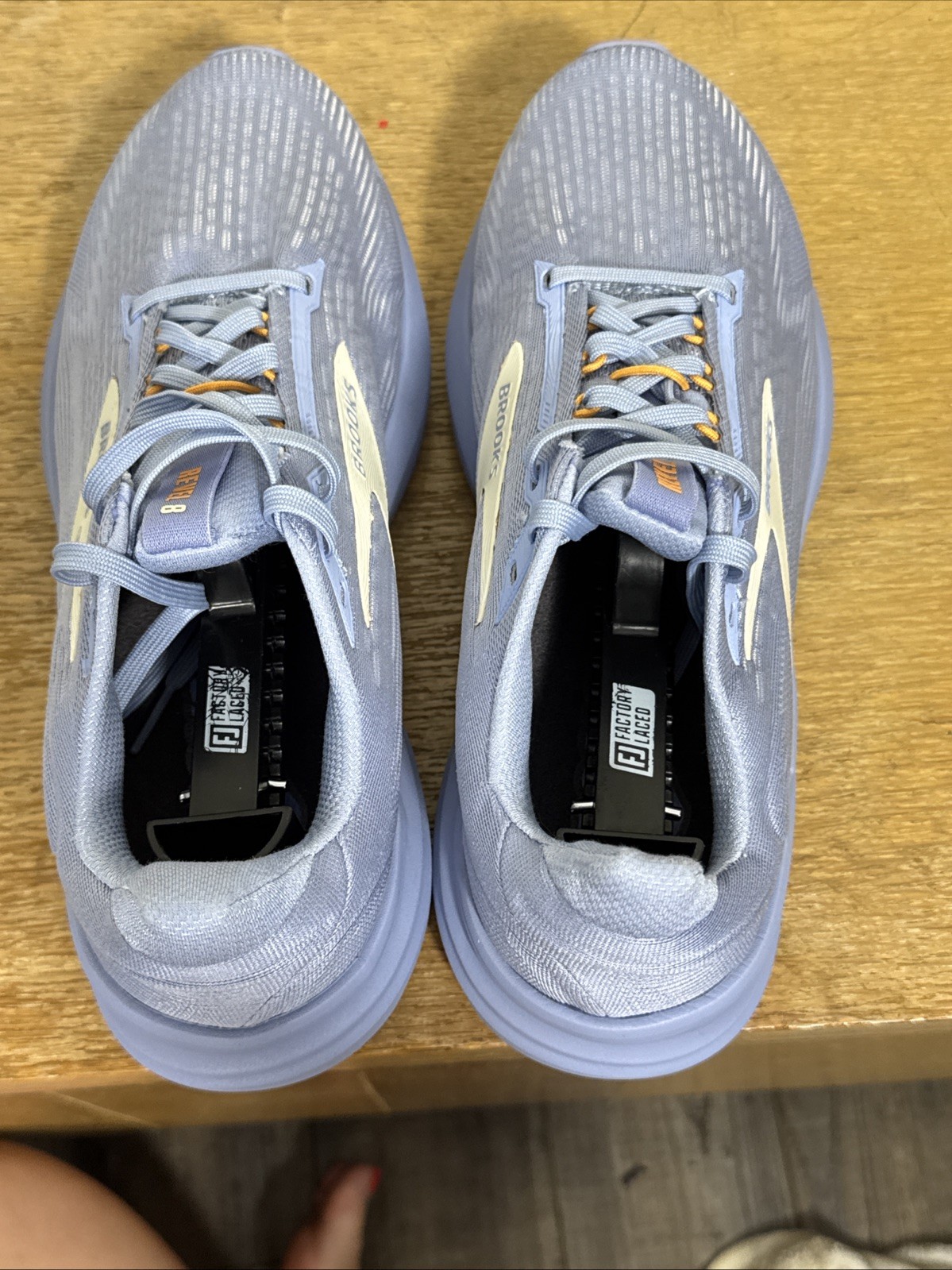 Brooks Revel 8 Women’s Road Running Shoes Periwinkle Size 10 Ahleisure Walking