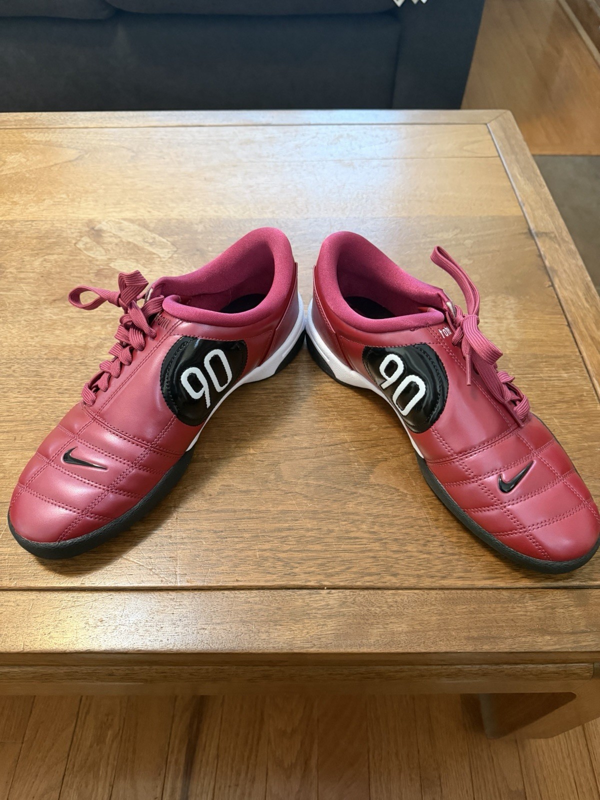 Y2K Nike Total 90 III Shoes T90 Red Black