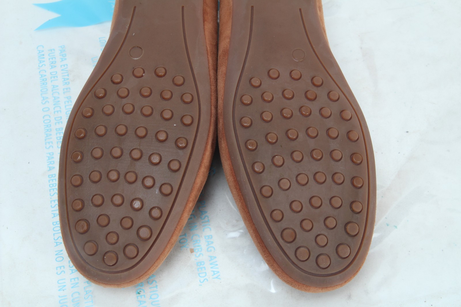 Amalfi by Rangonidublino loafer flats suede tan women’s cashmere suede sz 8 M