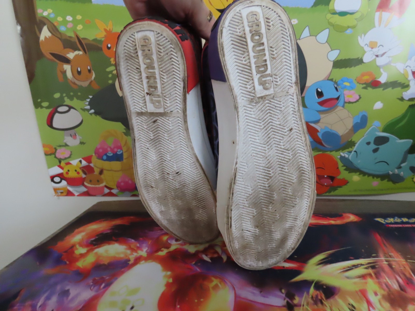 Ground Up Pokemon Gengar Shoes Men’s Size 8 Used Great Condition Light Wear