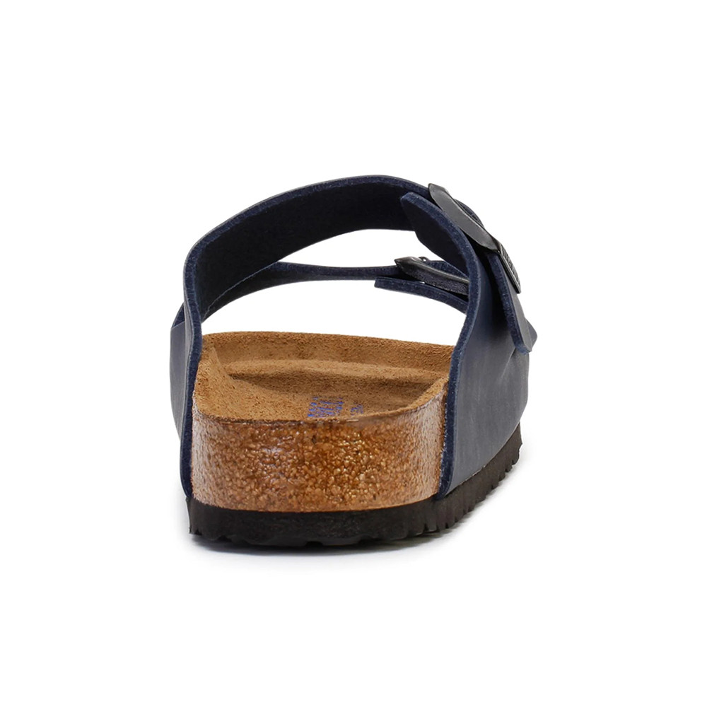 Birkenstock Arizona Blue Soft Footbed Birko-Flor Synthetic Sandal Women’s shoes