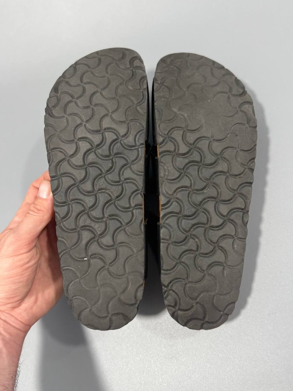 Birkenstock Pisa Black Sandals EU 41 US 8 Men 10 Women 265 mm Authentic