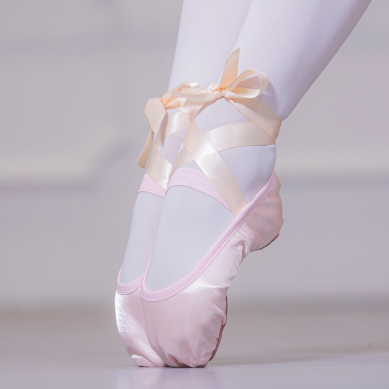 BALLET SLIPPERS Breathable Lightweight Sation DANCE Shoes For Girls WOMEN YOGA