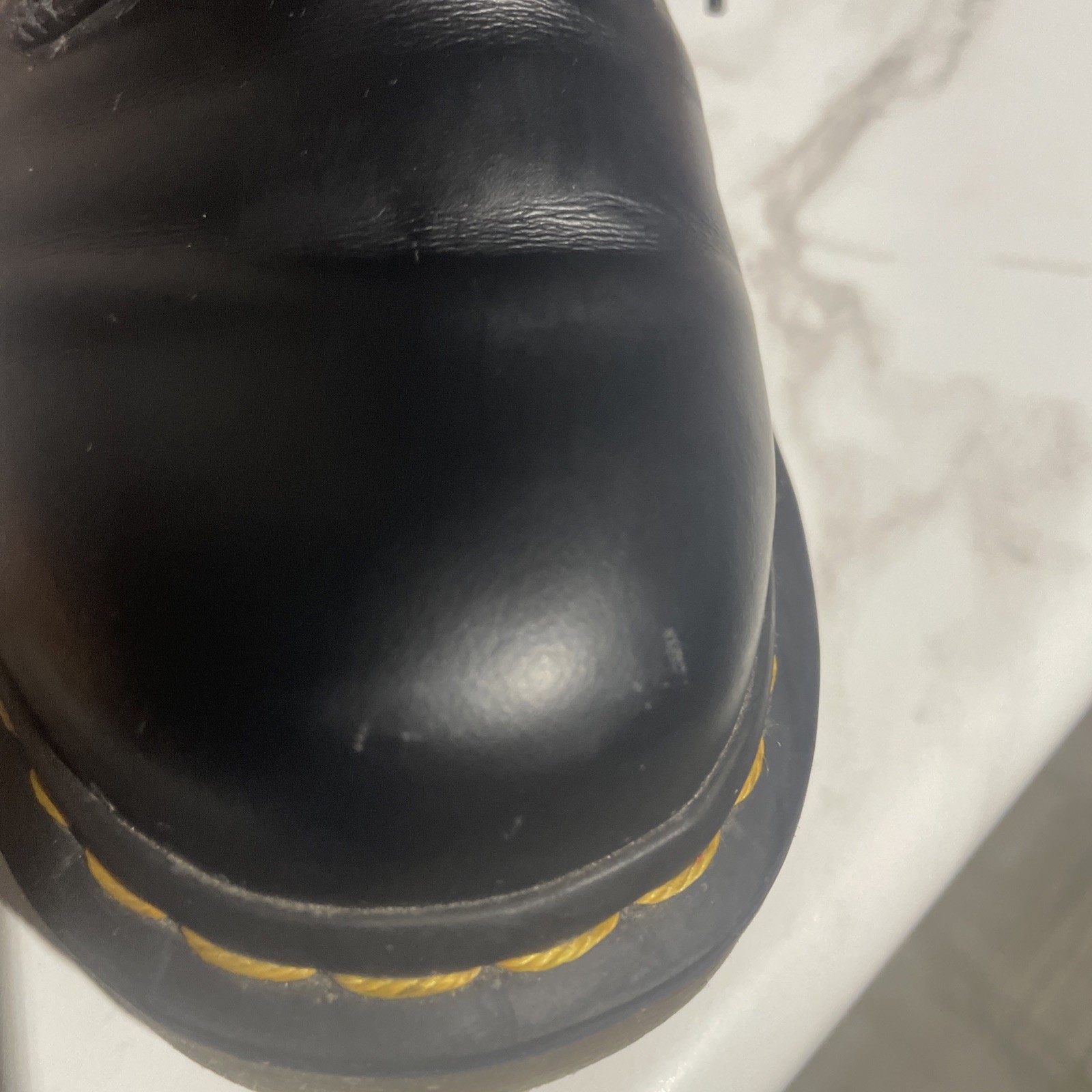 Dr. Martens 1460 Women’s Original Smooth Leather Lace Up Boots – Black, Sz 7 US