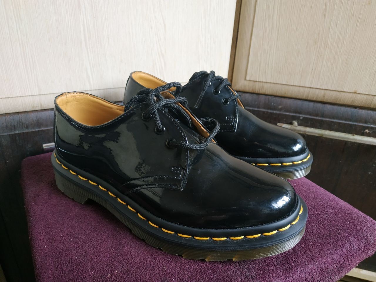 Dr Martens 1461 Patent Leather Black Oxford Shoes MINT Women’s US 5 UK 3 EU 36