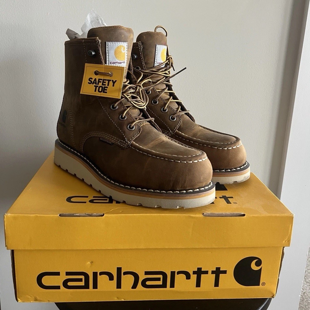 Carhartt Steel Toed Boots Women’s Size 8