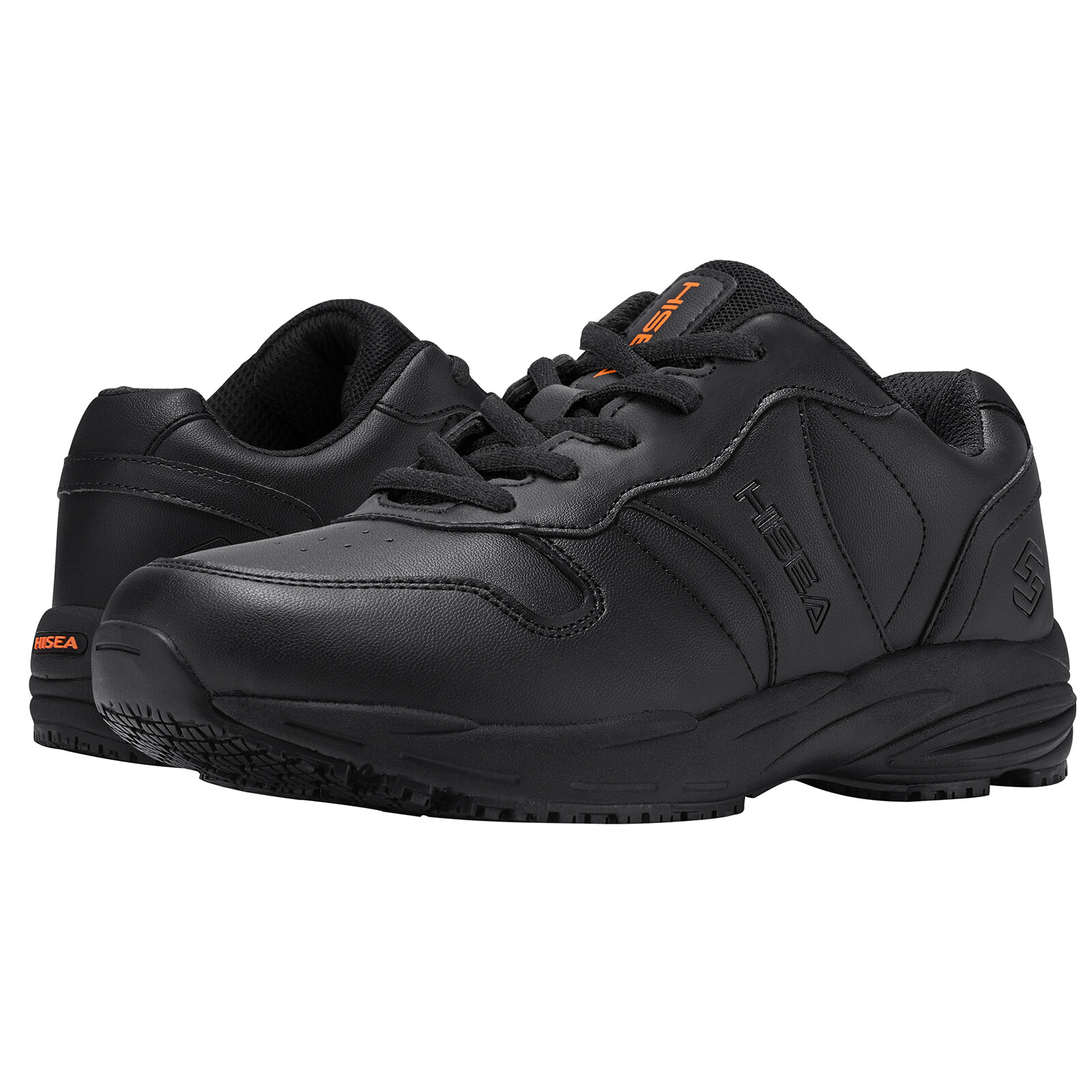 HISEA Women Kitchen Non-Slip Working Shoes Oil-Resistant Food Service Chef Shoes