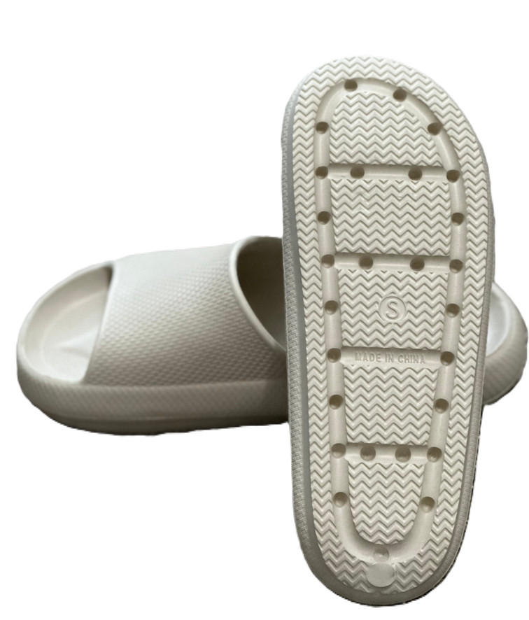 32 Degrees Unisex Cushion Slide Sandals Tan Size Large (W 9-10 / M 7-8) NEW