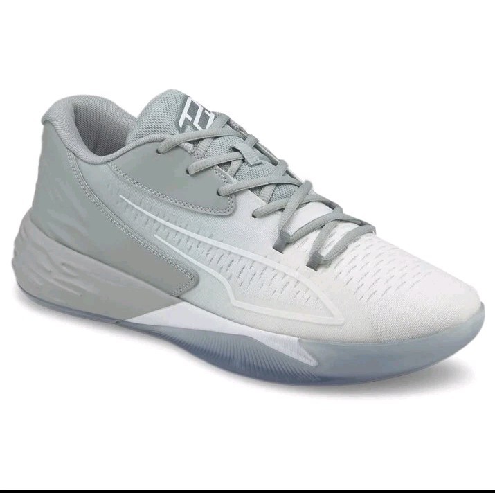 PUMA Womens Stewie 1 Team Basketball Sneakers Athletic Shoes – Grey – Size 8 M