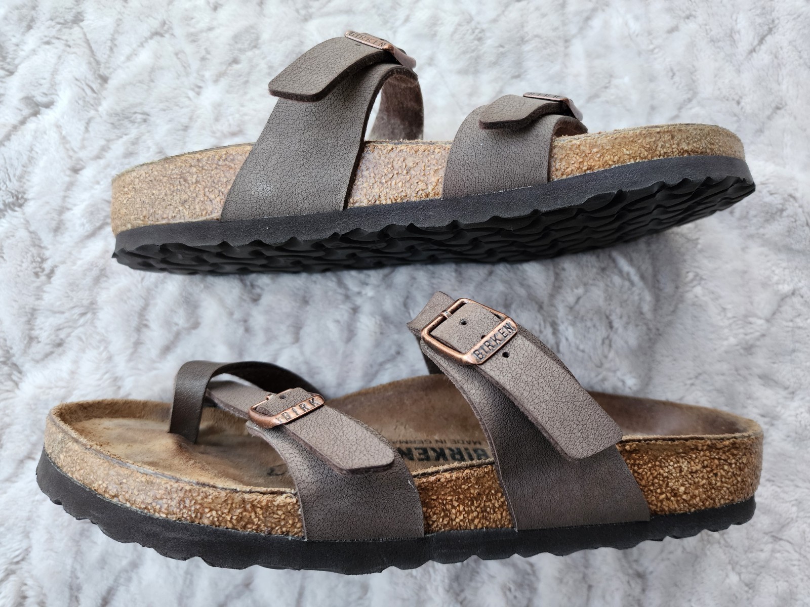 Birkenstock Mayari Mocha Sandals Womens 38